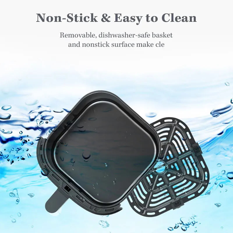 1250W Oil Free Air Fryer Oven LED Touch Panel