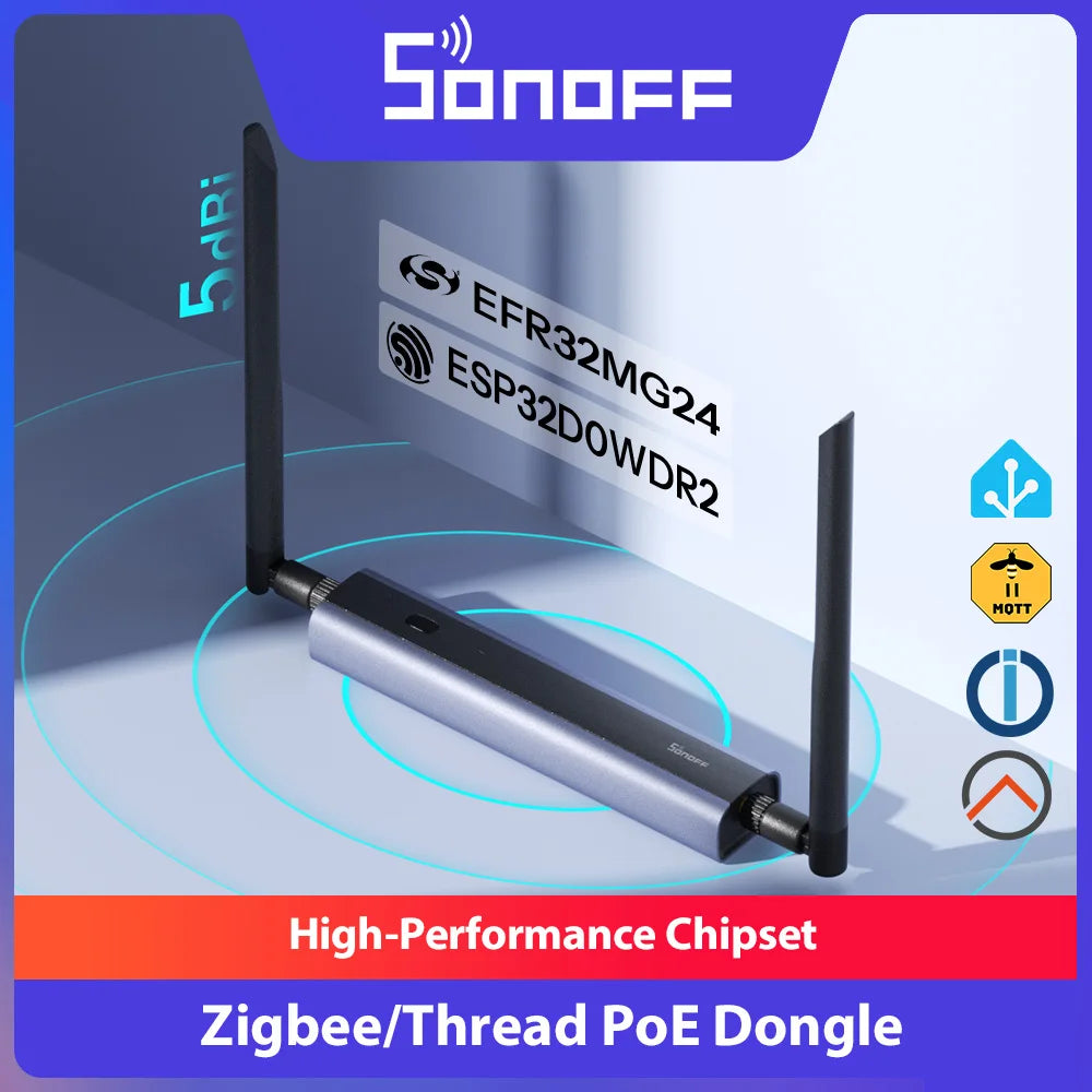 Sonoff Dongle Max Zigbee/thread Poe Dongle-M High-Performance