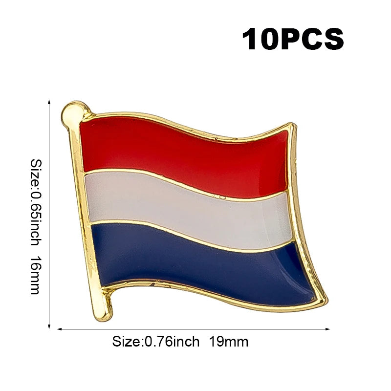 10pcs a lot   Flag Laple Pin Badge Brooch Cambodia Canada Czech Rep. Zimbabwe Kuwait Croatia Kenya Kazakhstan Haiti
