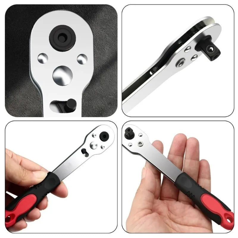 1/4inch Ratchet Wrench Reversible Ratchet Quick Releases 1/4 Ratchet