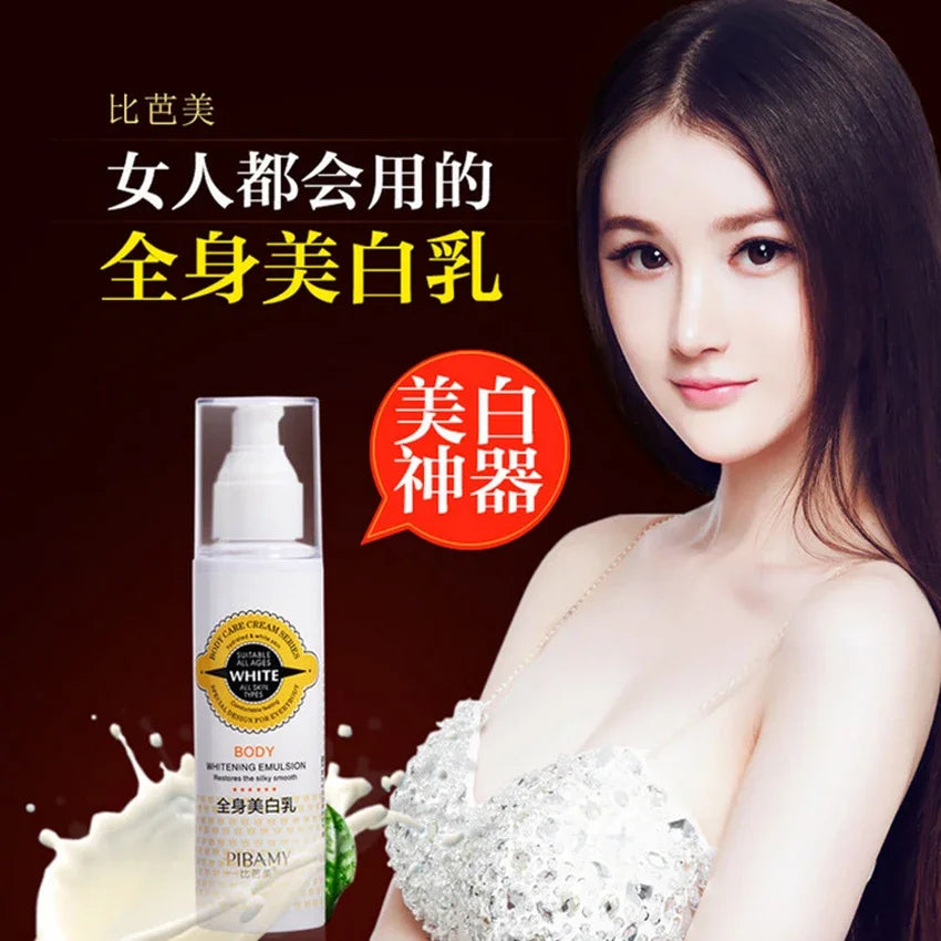 CC Cream Body Instant Whitening Lotion Lightening Bleaching Cream Brighten Face Skin Care Sunscreen Waterproof Neck Whitening DD