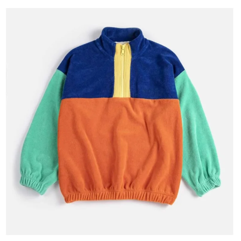 Kids' Sportswear Set 2026 Spring/Summer New Arrival Cartoon Fashion Boys' Girls' Denim Jacket Cotton Crewneck Sweatshirt Shorts