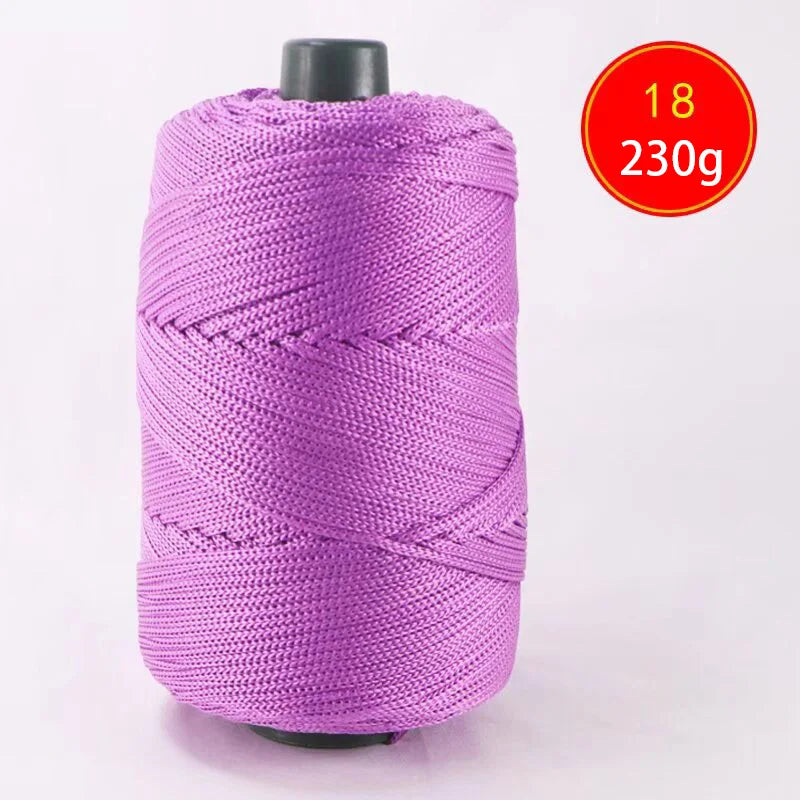225g Lightweight Ice Silk Thread Handcrafted for Summer Cool Hats, Sun Hats, Storage Baskets, Seat Cushions, Yarn