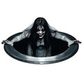 Halloween Wall Floor Stickers Horror Scary Terror Long Hair Ghost Girl Window Sticker Bedroom Living Room Party Home Decor Props