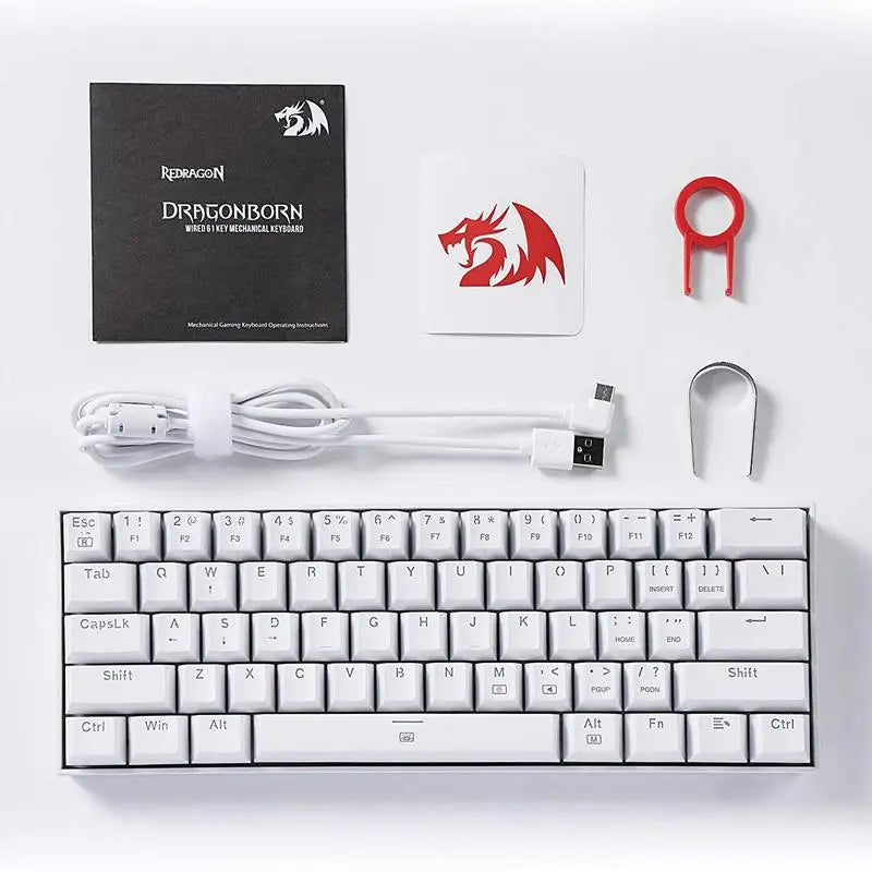 Redragon K630 Dragonborn 60% Gaming Keyboard