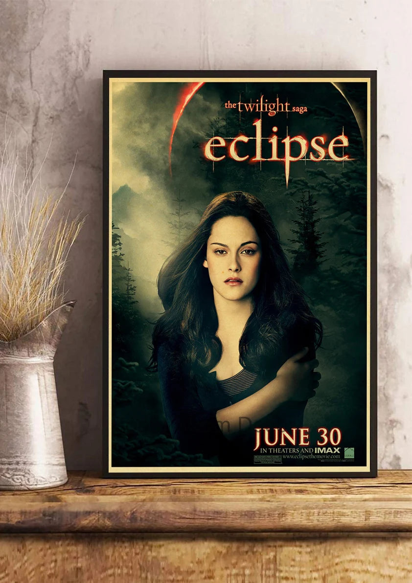 Film TV Movie Twilight Vintage Posters Wall Bedroom Painting Nostalgia Decor Aesthetic Cartoon Art Gift Print Art Wall Paintings