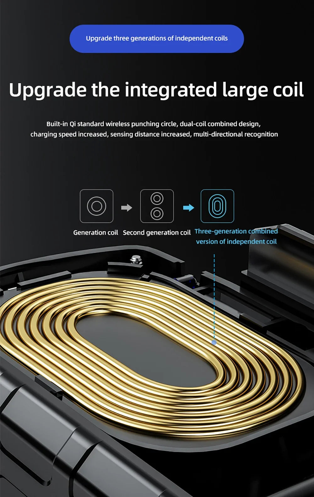 Motorcycle Phone Holder Wireless Charger Moto Motorbike Mirror Mobile Stand Support USB-C Fast Wireless Charging Cellphone Mount