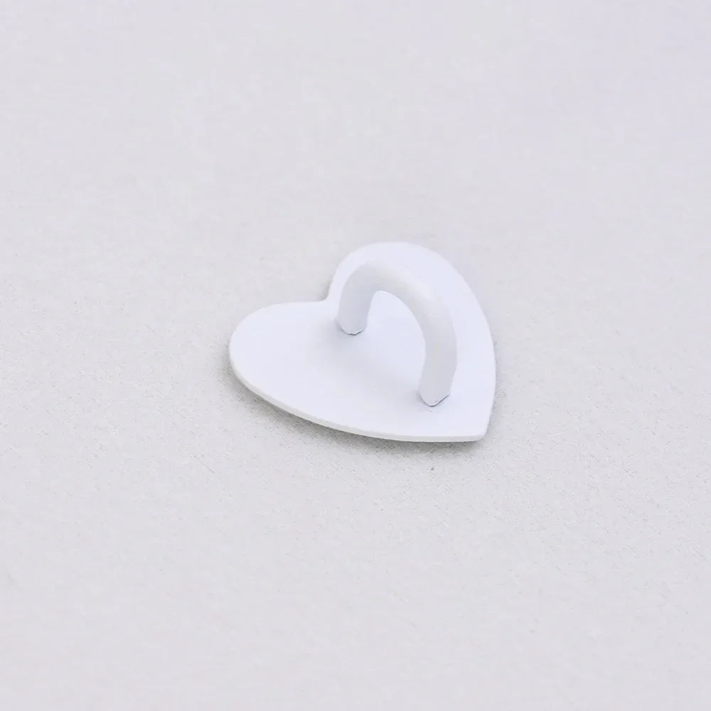 Adhesive Metal Heart Phone Charm Holder Mobile Phone Case