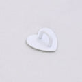Adhesive Metal Heart Phone Charm Holder Mobile Phone Case