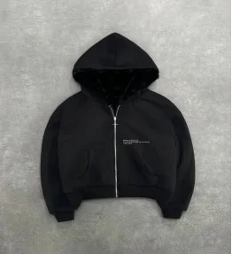Y2K zipped hoodie aesthetic hip-hop streetwear fashion loose zipper plush jacket solid color top punk rock gothic sweatshirt