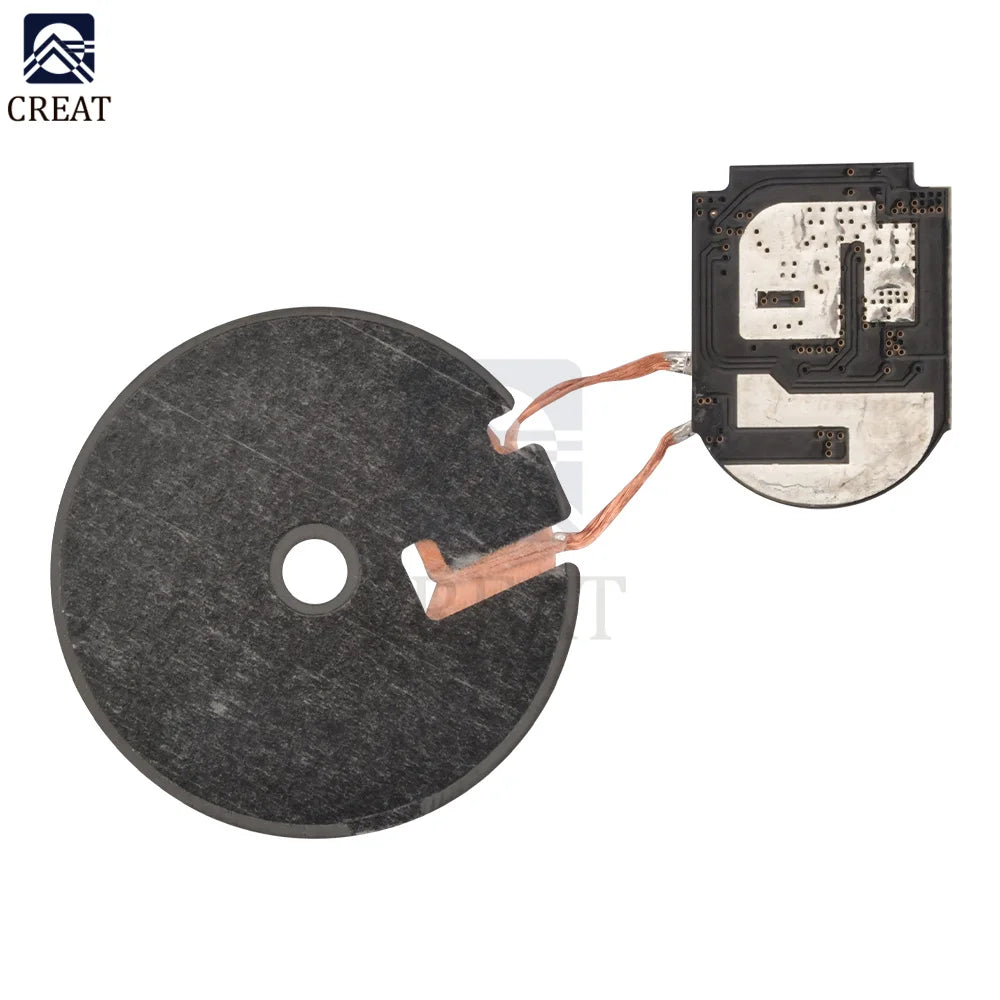 15W High Power Wireless Charger Module Transmitter PCBA Circuit Board with Coil Support PD Fast Charging