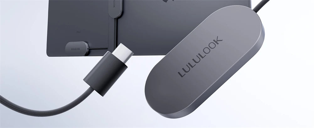 LULULOOK Magnetic Wireless Charger for iPad Pro/Air, 35W Aluminum Alloy Fast Charing with 6.5ft USB-C Cable Smart ipad Charger