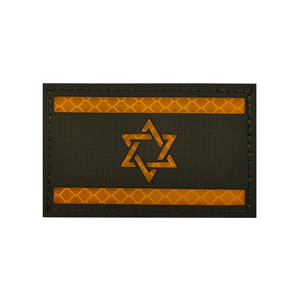 Chevrons Sergeant Stripes Israel 1st Golani Brigade Patches Uniform Shoulder Hook Tab Badges