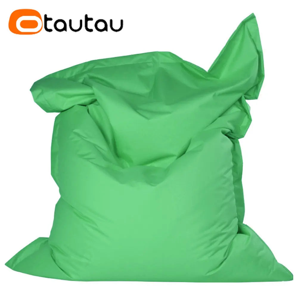 OTAUTAU Retangular Swimming Pool Floating Bean Bag Pouf Cover No Filler Waterproof Beach Pillow Sac Salon Sofa Bed Chaise Lounge