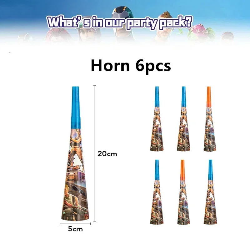Fortnite Balloons Shooting Game Ballons Boy Girl Happy Birthday Banner Party Decoration Alpaca Llama Tableware Cake Topper Toy