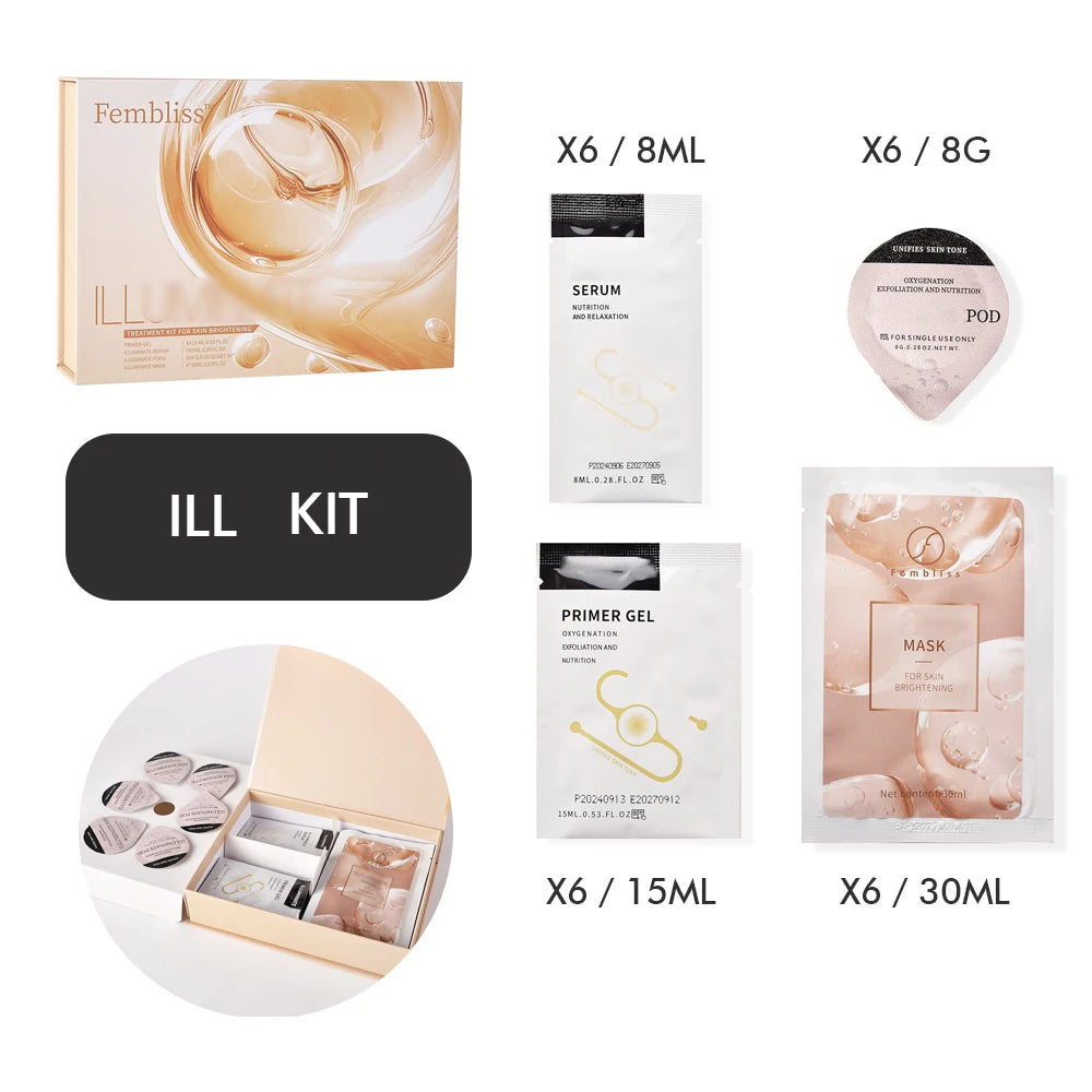 CO2 Pod Kit CO2 Pods For Bubble Facial Machine Facial Spa CO2 Capsule For Aqua Facial Beauty Machine CO2 Serum Gel Skin Care