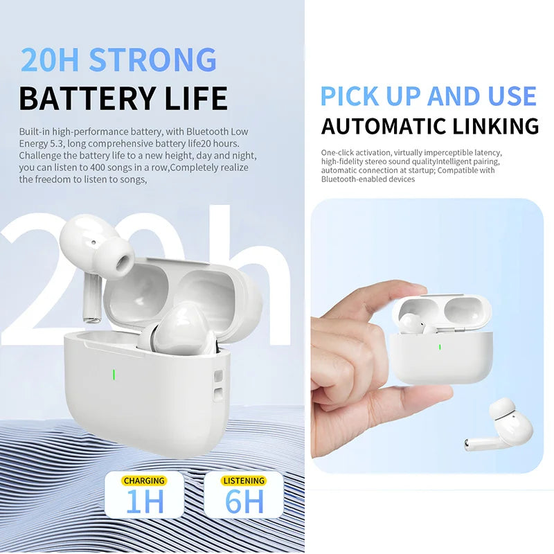 Air Pro Wireless Bluetooth Earphones TWS Headset HiFi Earbuds