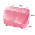 Multi-Compartment Storage Box - Large Capacity & Multi-Functional Desk Organizer for Office Supplies, Cosmetics Tidy Arrangement