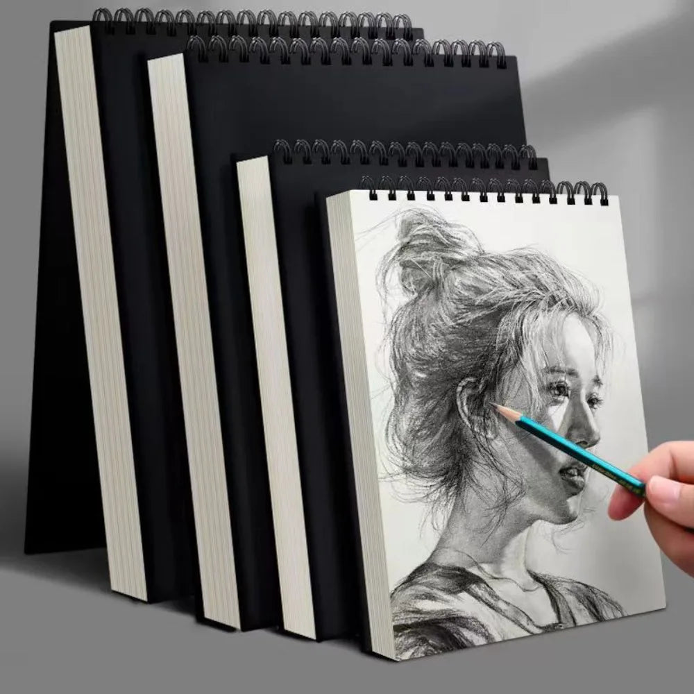 30 Sheets 8K 16K Coil Sketchbook Spiral Bound Eco-friendly