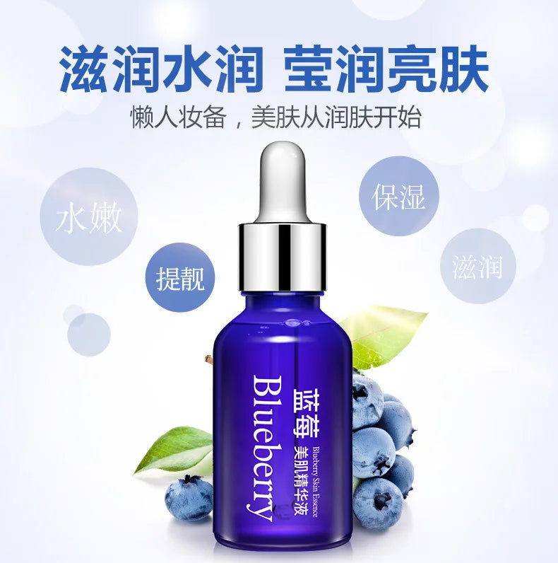 BIOAQUA Blueberry Wonder Essence Serum Face Lifting Anti Aging Wrinkle Serum of Youth Organic Cosmetic Charm Liquid Skin Care