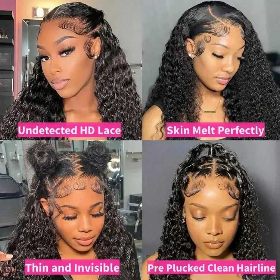 Loose Deep Wave Human Hair Lace Front Wig