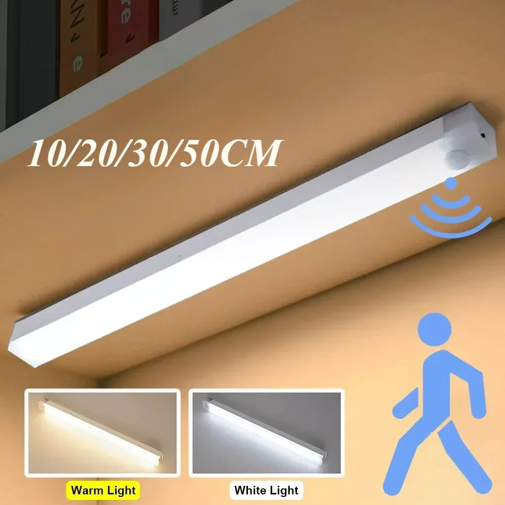 PIR Motion Sensor Portable Rechargeable Led Lamp Portable Indoor