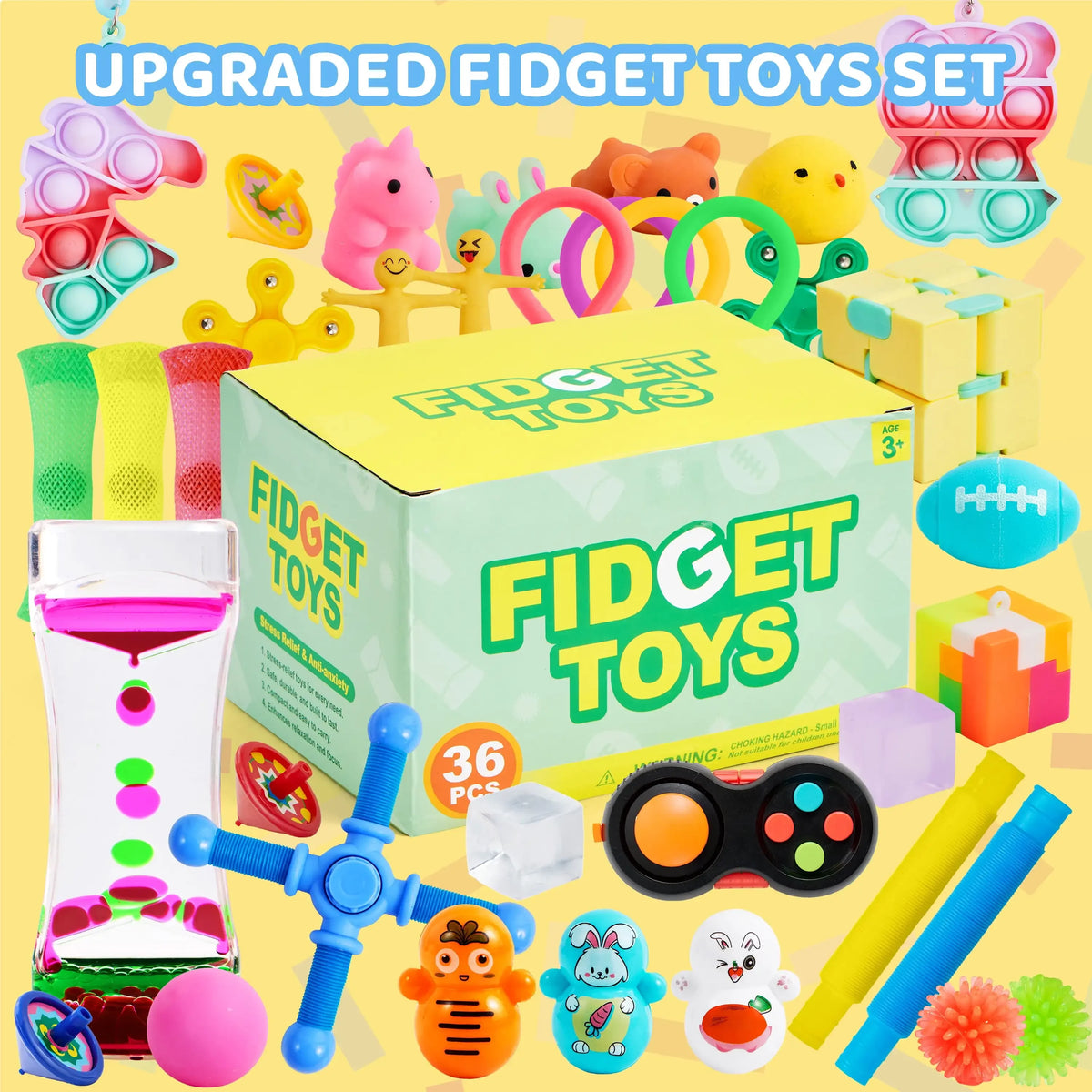 Joyfy 60 Pack Party GiftsFidget Toys Adults Party Favors