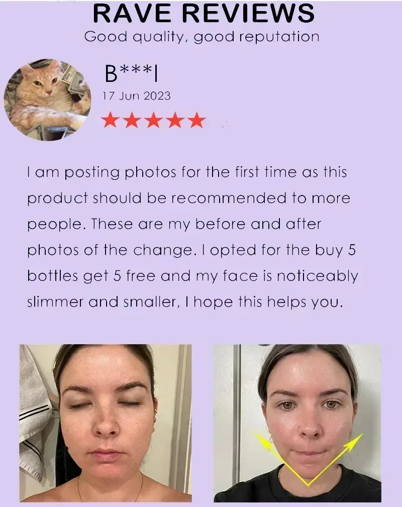 3RD  V-Shape Face Slimming Lifting Facial Cream Lift Up V Double Chin Cheek Slimming Firming Anti Wrinkle Beauty Skin Care