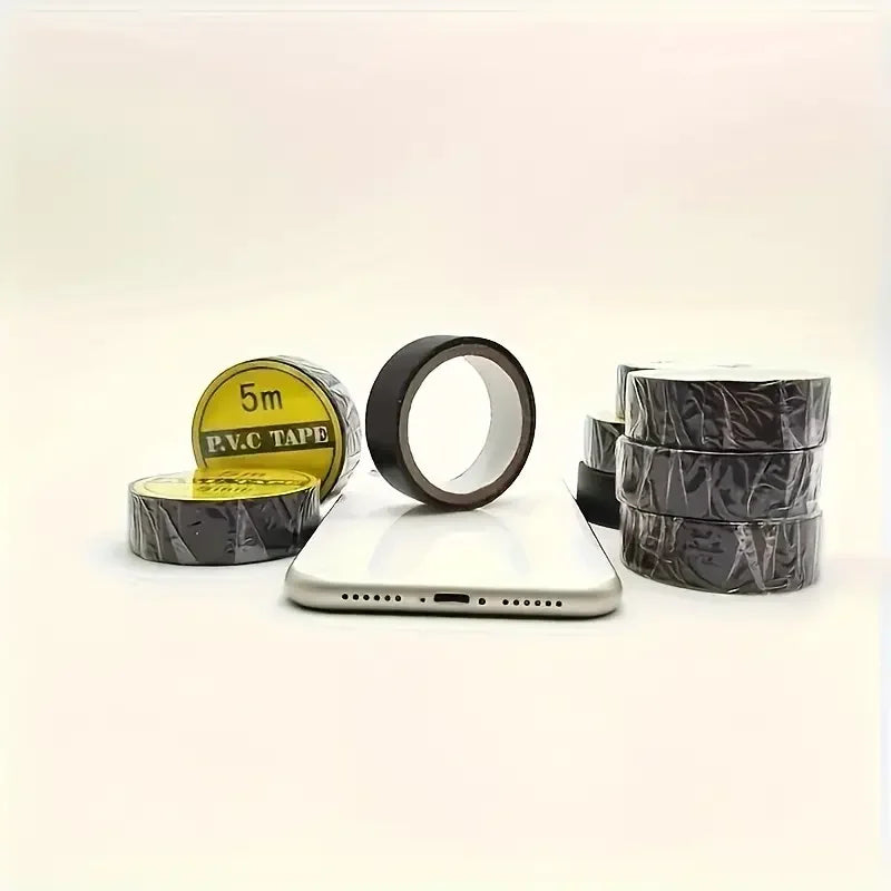 High-Temp Black Rubber Electrical Tape - Durable