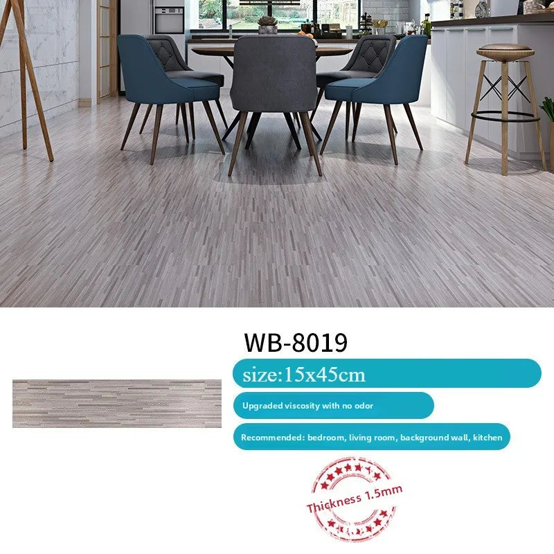16/32PCS 15X45CM 3d wood grain wall sticker living room bedroom room background wall sticker movie and television pvc decoration