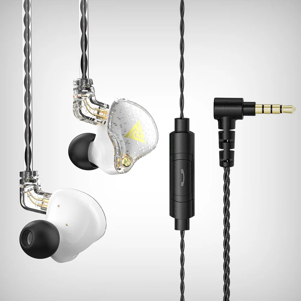 Original QKZ AK6 PRO Wired Earphone HIFI Stereo Headset