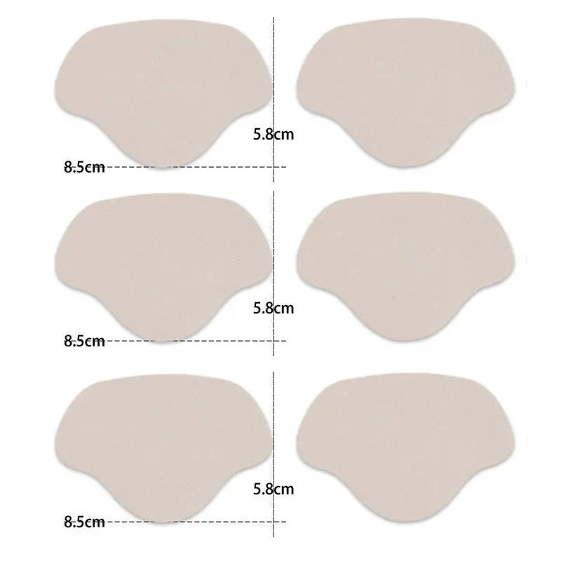 Heel Repair Patches Anti-Wear Heels Protectors Self-Adhesive Heels Pads Suitable for a variety of shoes 6Pcs/18Pcs