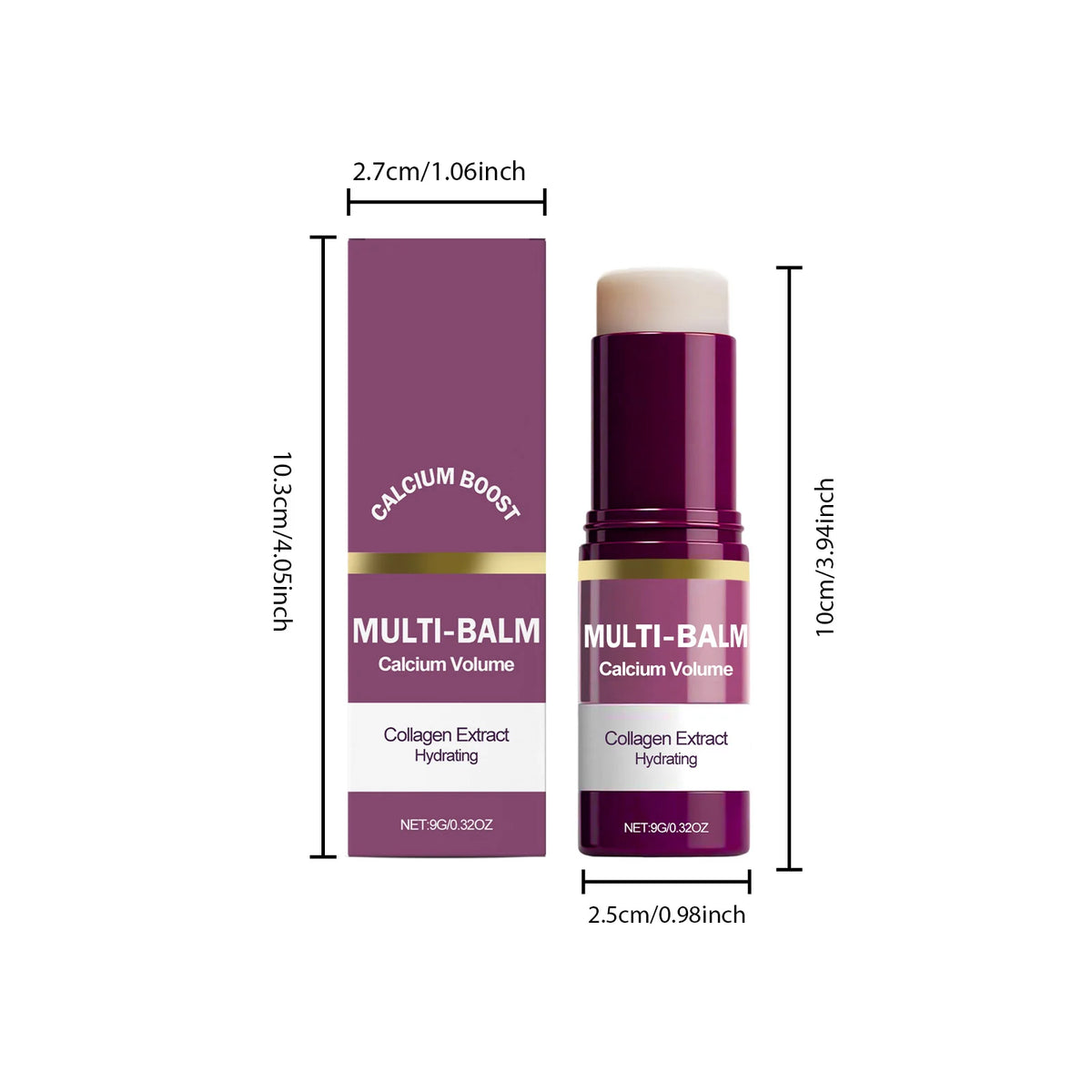 Multi Balm Calcium Volume Firming Skin Hydrating Nourishing Smoothing