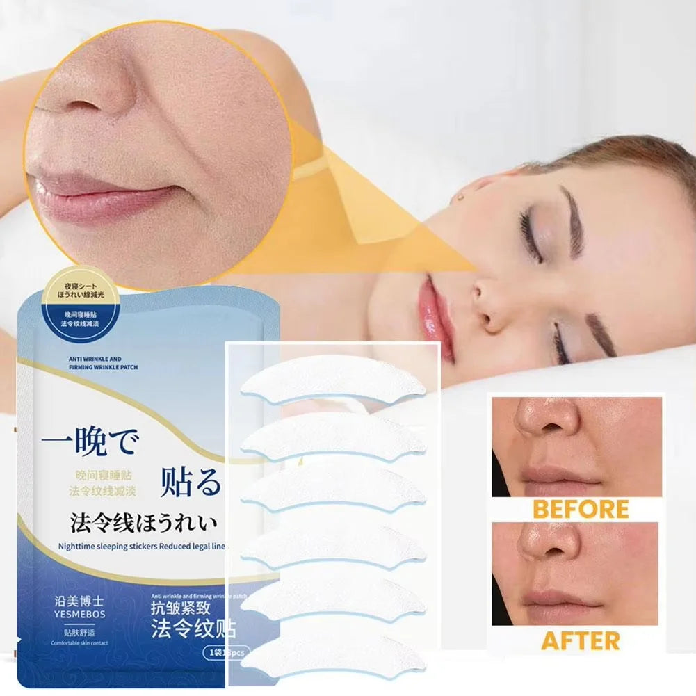 Collagen Wrinkle Remove Patch Retinol Fade Fines Lines Lift Tighten Skin Mask Korean Anti-aging Moisturizing Skin Care Patch