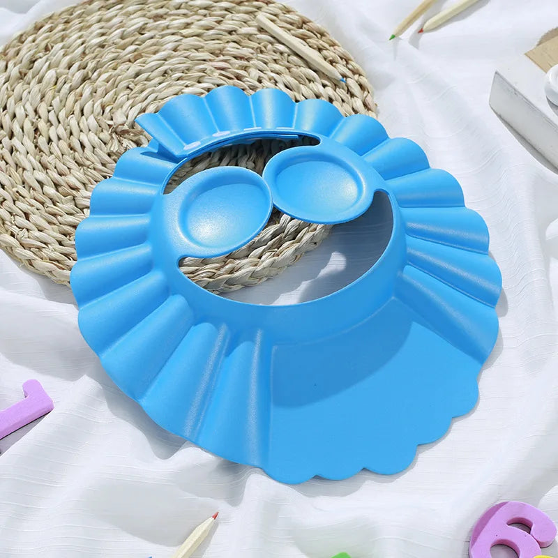 Adjustable Kids Shower Cap with Ear Protection
