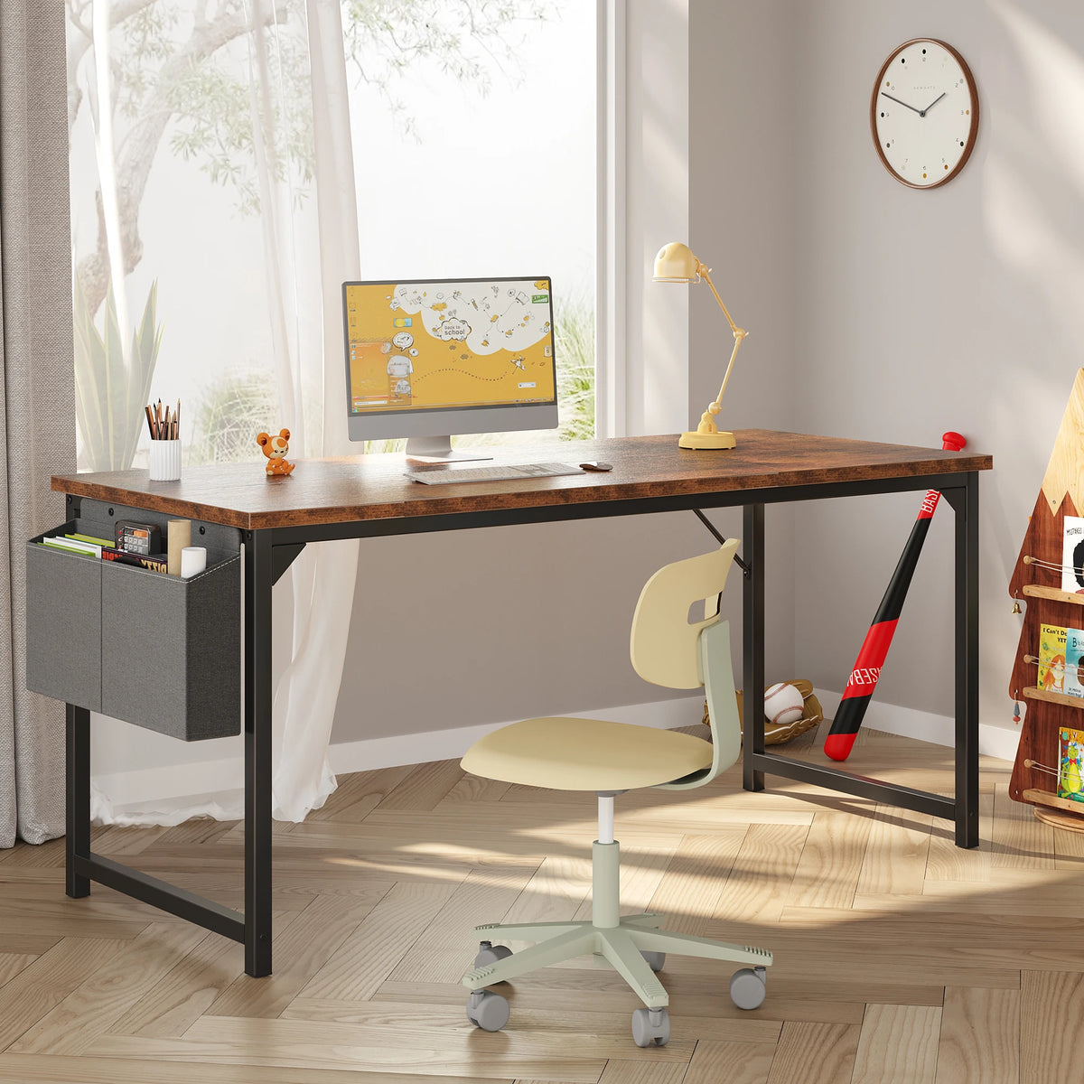Adjustable Computer Desk With Storage Bag