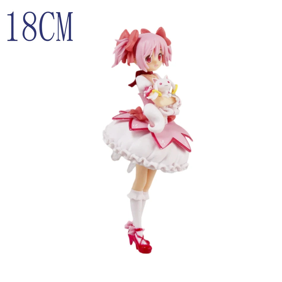 18CM Puella Magi Madoka Magica Aniem Figure Kaname Madoka