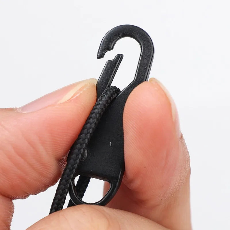 Universal Metal Zipper Pull Outdoor Bag Zipper Pull Head Umbrella Rope Woven Zipper Replaceable DIY Craft Sewing Tool Repair Kit