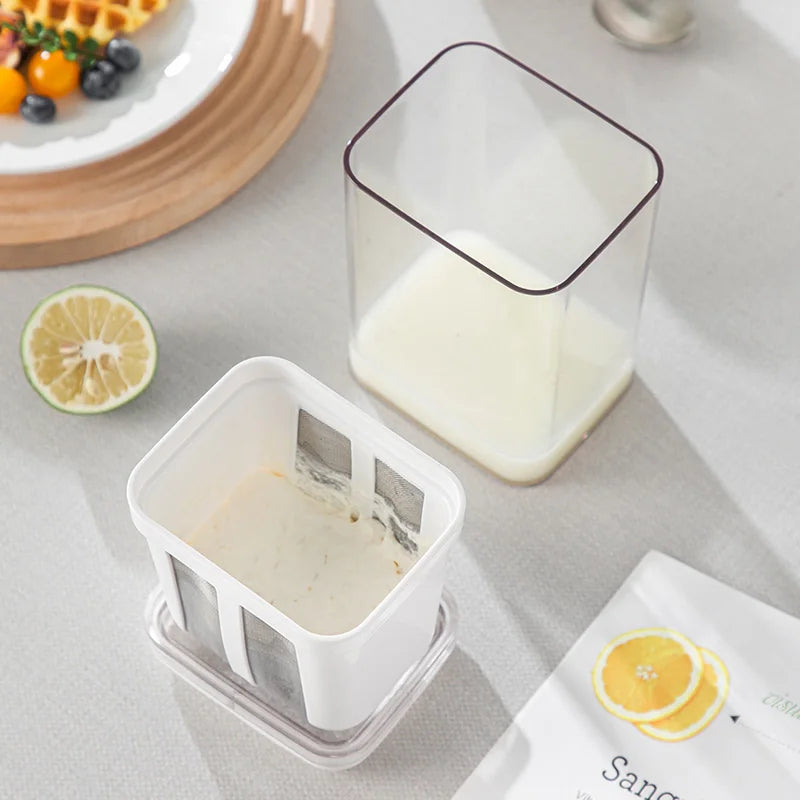 Greek Yogurt Maker Yogurt Filter Stainless Steel Strainer Whey