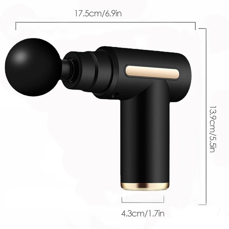 30-Speed Noise-Reduction Massage Gun