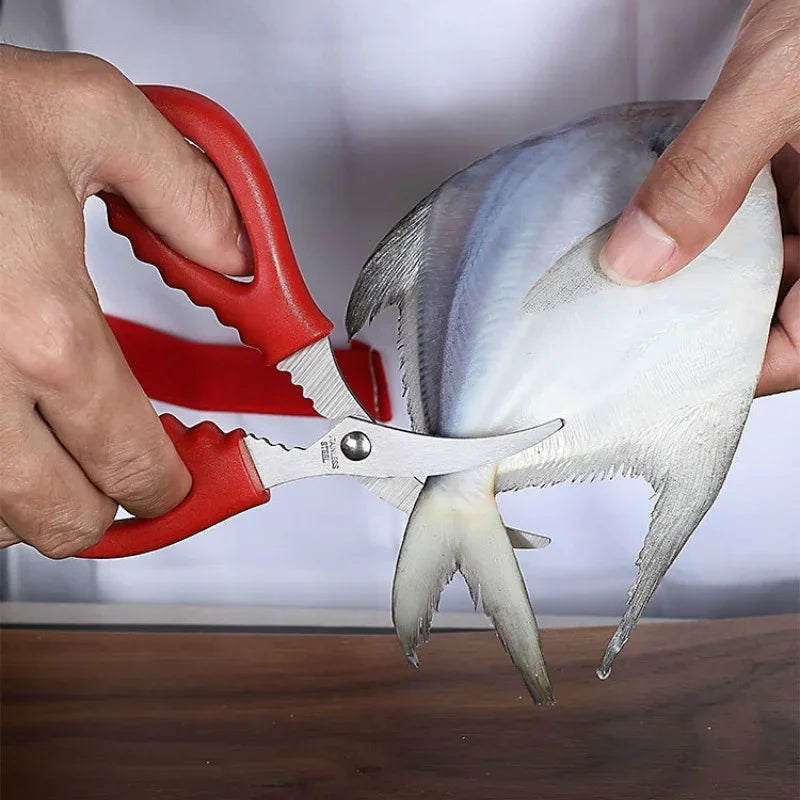 Kitchen Scissors Shrimp Peeler Seafood Elbow Food Lobster Cut Crab Line Seafood Tools