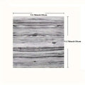 35*35cm 10Pcs 3D Wood Grain Adhesive Wall Wallpaper Waterproof Wall Stickers Living Room Kitchen Background Wall Decoration