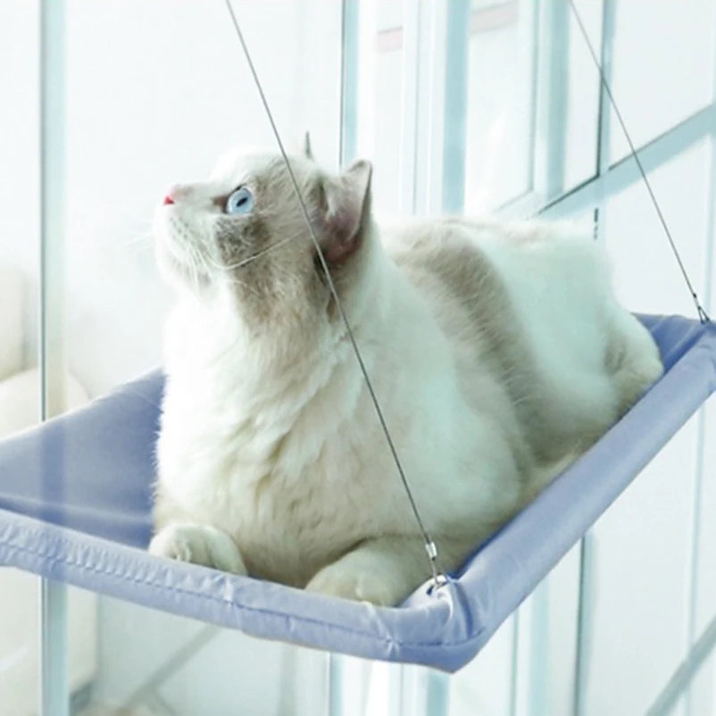 Four seasons universal cat hammock window cat climbing frame glass balcony hanging suction cup nest pet sunning machine