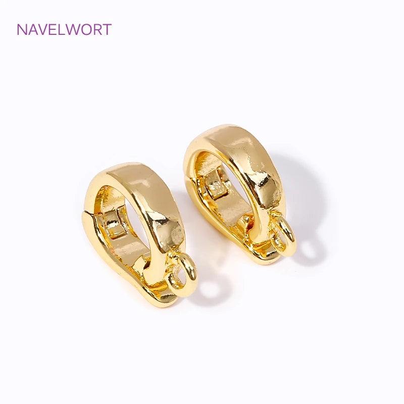 18K Gold Plated Hinged Necklace Enhancer