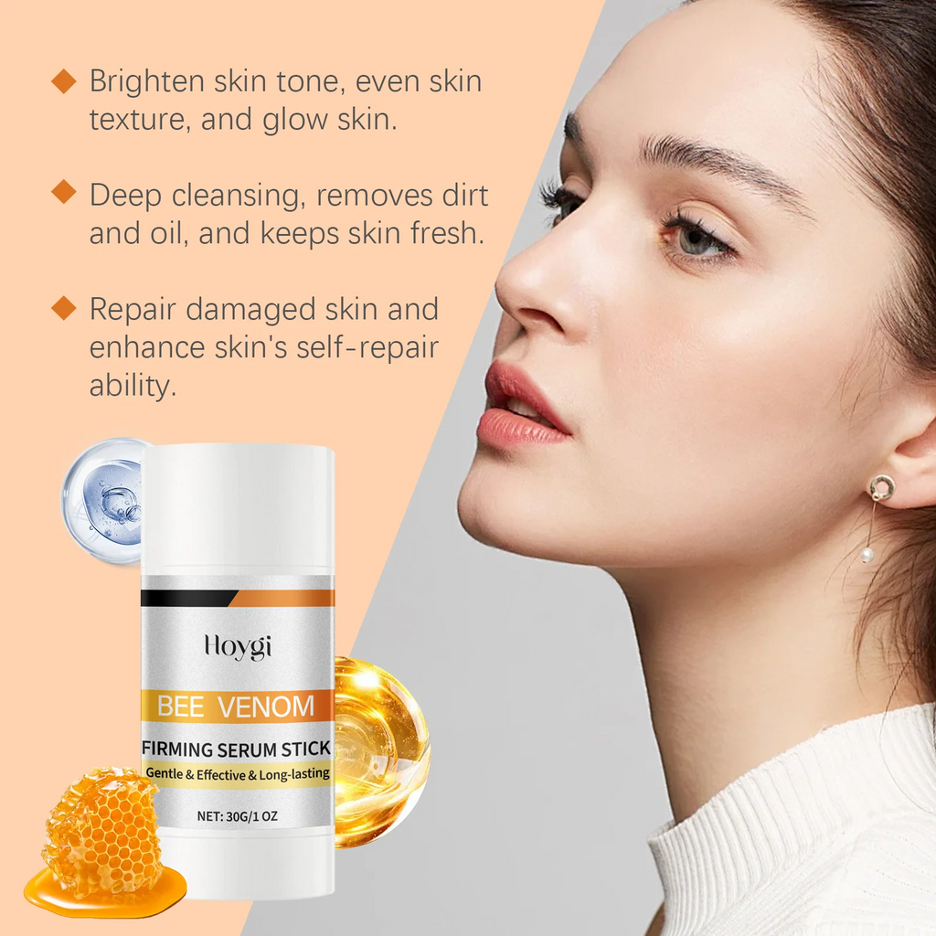 HOYGI Bee Venom Firming Cream Moisturizing Sagging Improvement Reduce Fine Lines Damaged Skin Repair Facial Skin Care Essence