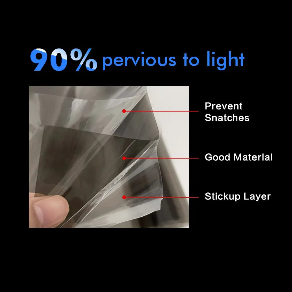 50cmx200cm Car Headlight Tint Film Smoke Fog Light Vinyl