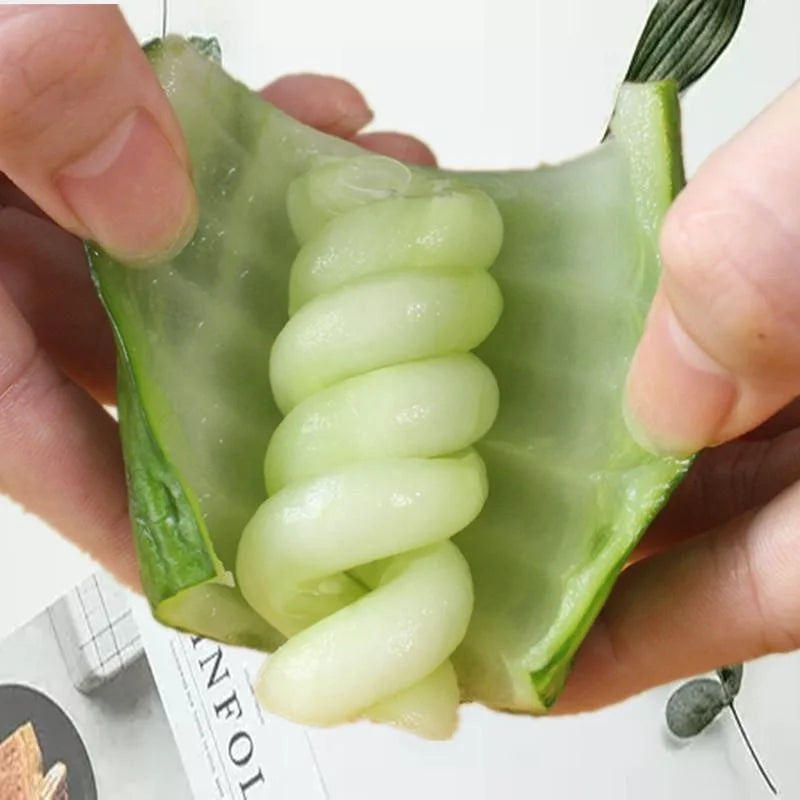 Manual Spiral Slicer Vegetable Cutter