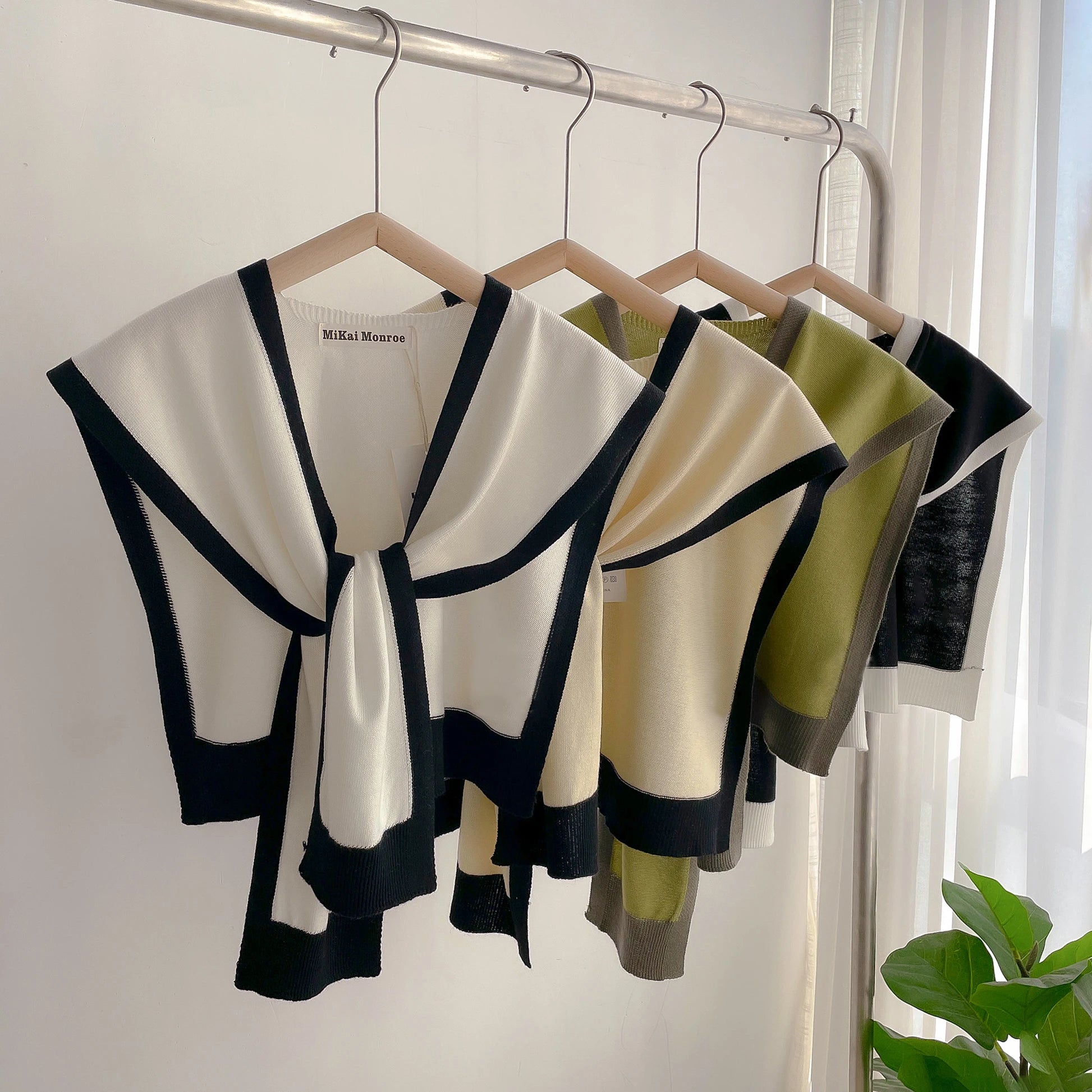 2025 Spring And Autumn Knitted Shawl With Summer Office Air-Conditioned Room Neck And Shoulder Scarf Casual Fashion Outdoor