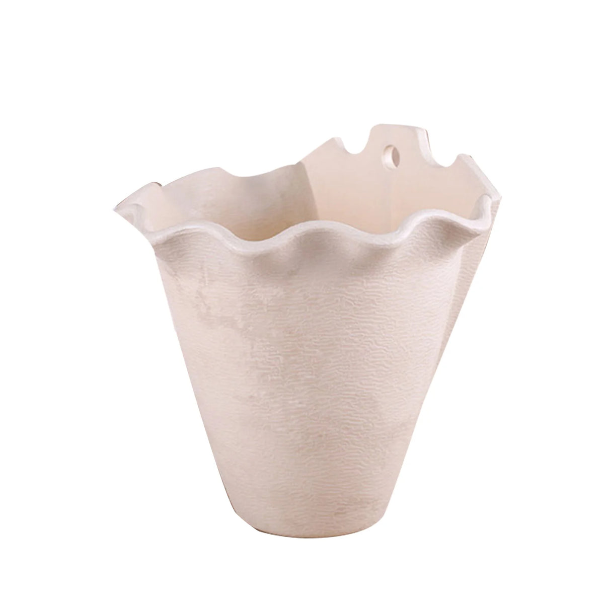 Flower Pot Wall-mounted Plastic Wall Hanging Container Basket Flowerpot for Outdoor Garden Balcony Planter Bucket Home Decor