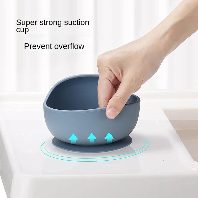 Food-Grade Silicone Kids Dish Set